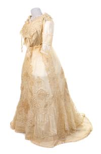 R. A. McCormick Lace and Embroidered Bodice and Skirt, 1900s