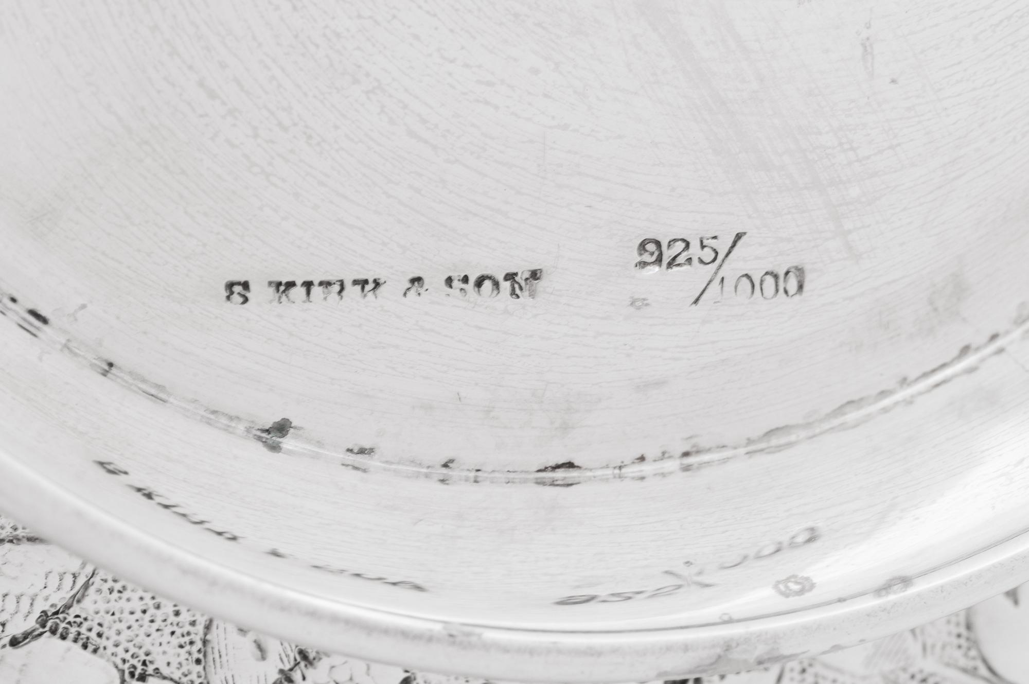 An S. Kirk and Son Repousse Silver Bowl