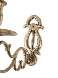 A Pair of American Cast-Brass Single-Light Wall Sconces