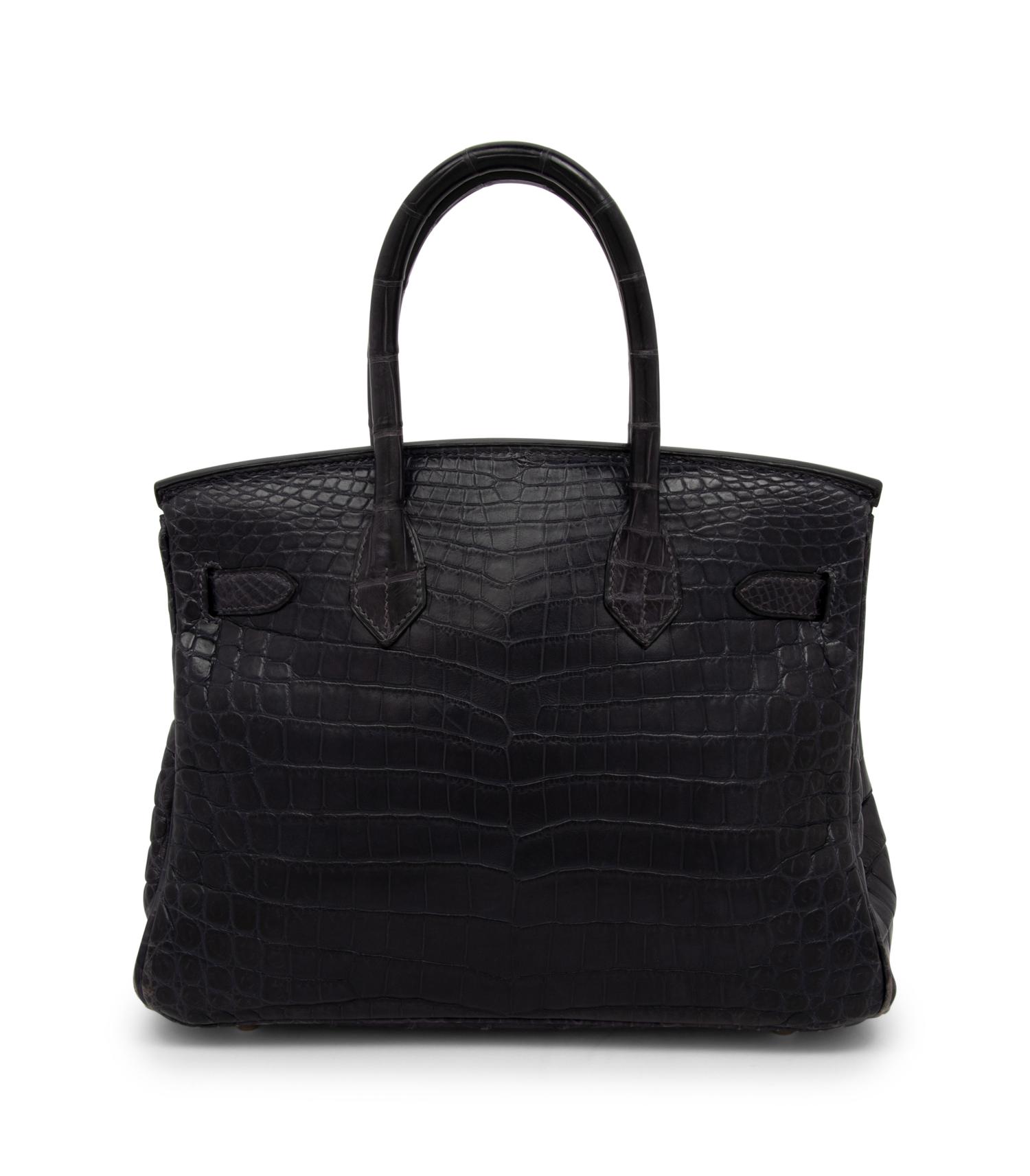 Hermès Birkin 30 in Matte Niloticus Crocodile, 2001
