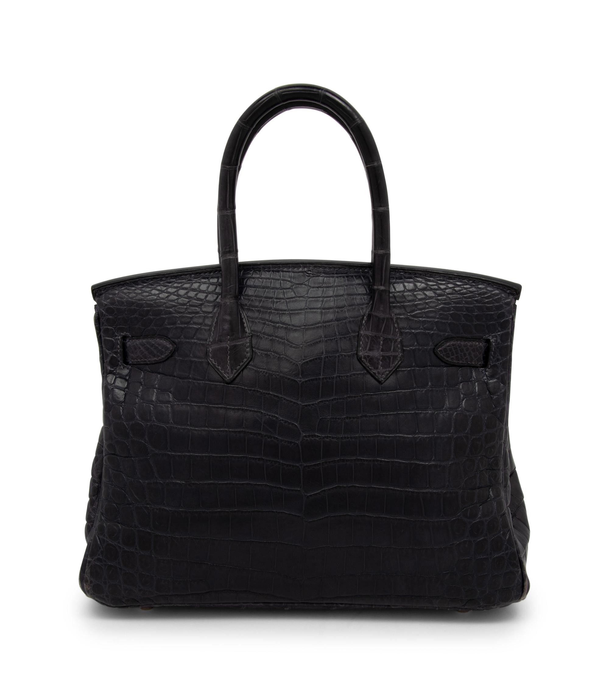 Hermès Birkin 30 in Matte Niloticus Crocodile, 2001