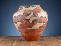 Zia Polychrome Pottery Olla
