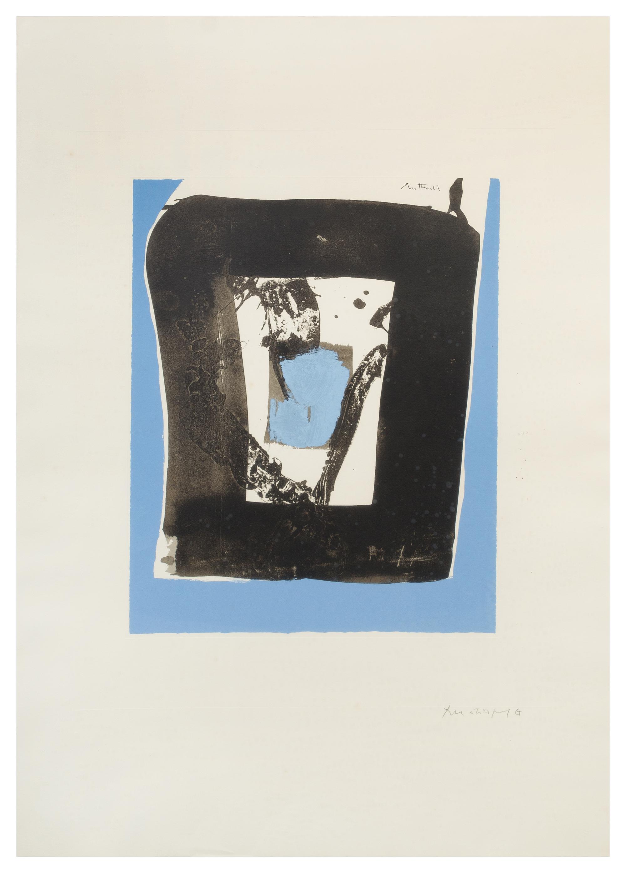 Robert Motherwell, (American, 1915-1991), The Basque Suite: Untitled (Engberg & Banach 81)