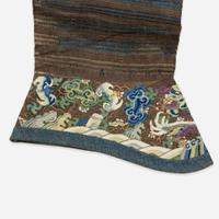 A Chinese kesi tapestry dragon robe 缂丝龙袍 19th/early 20th century ???????