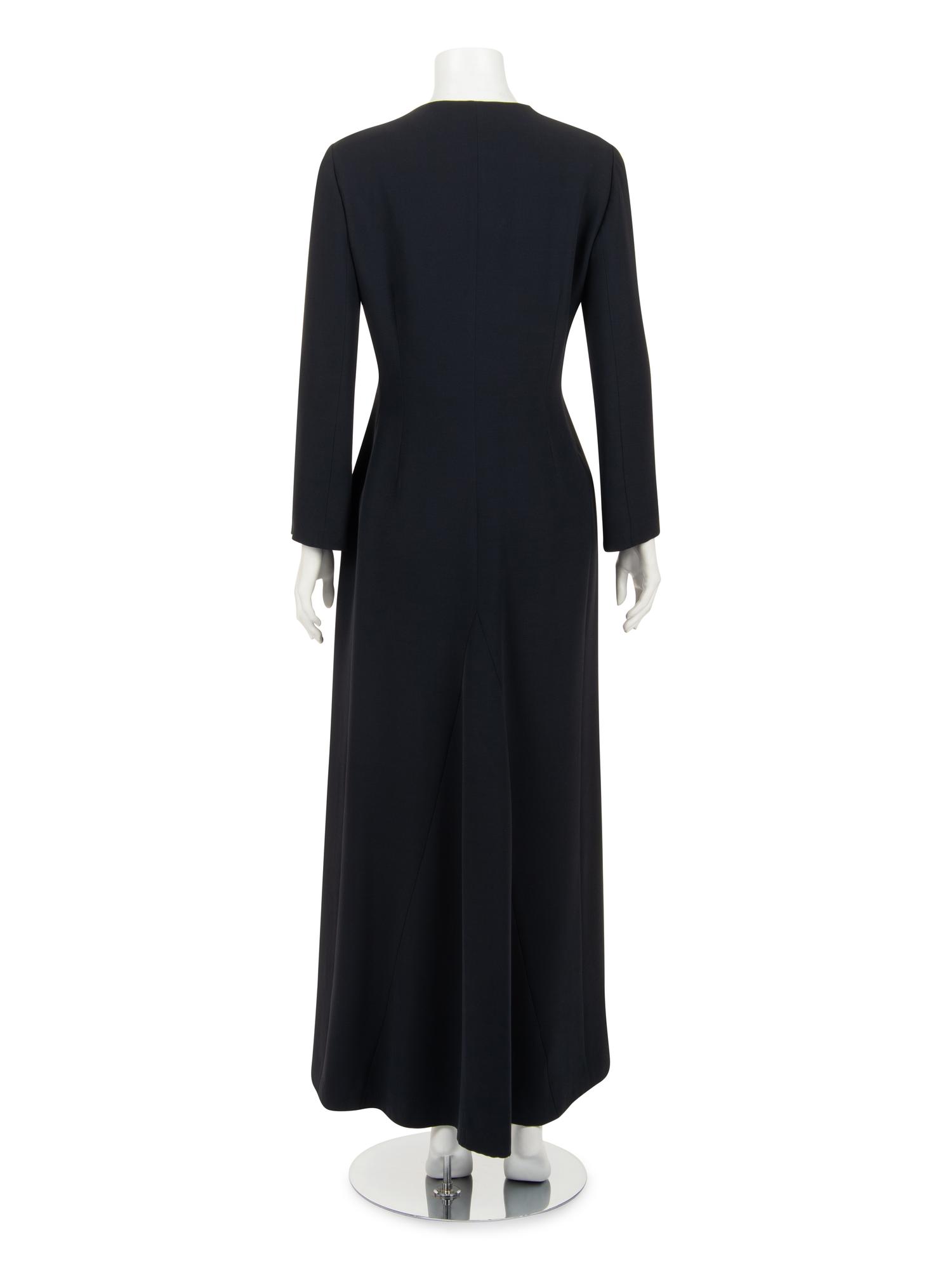 Christian Dior Silk Crepe Button Down Dress