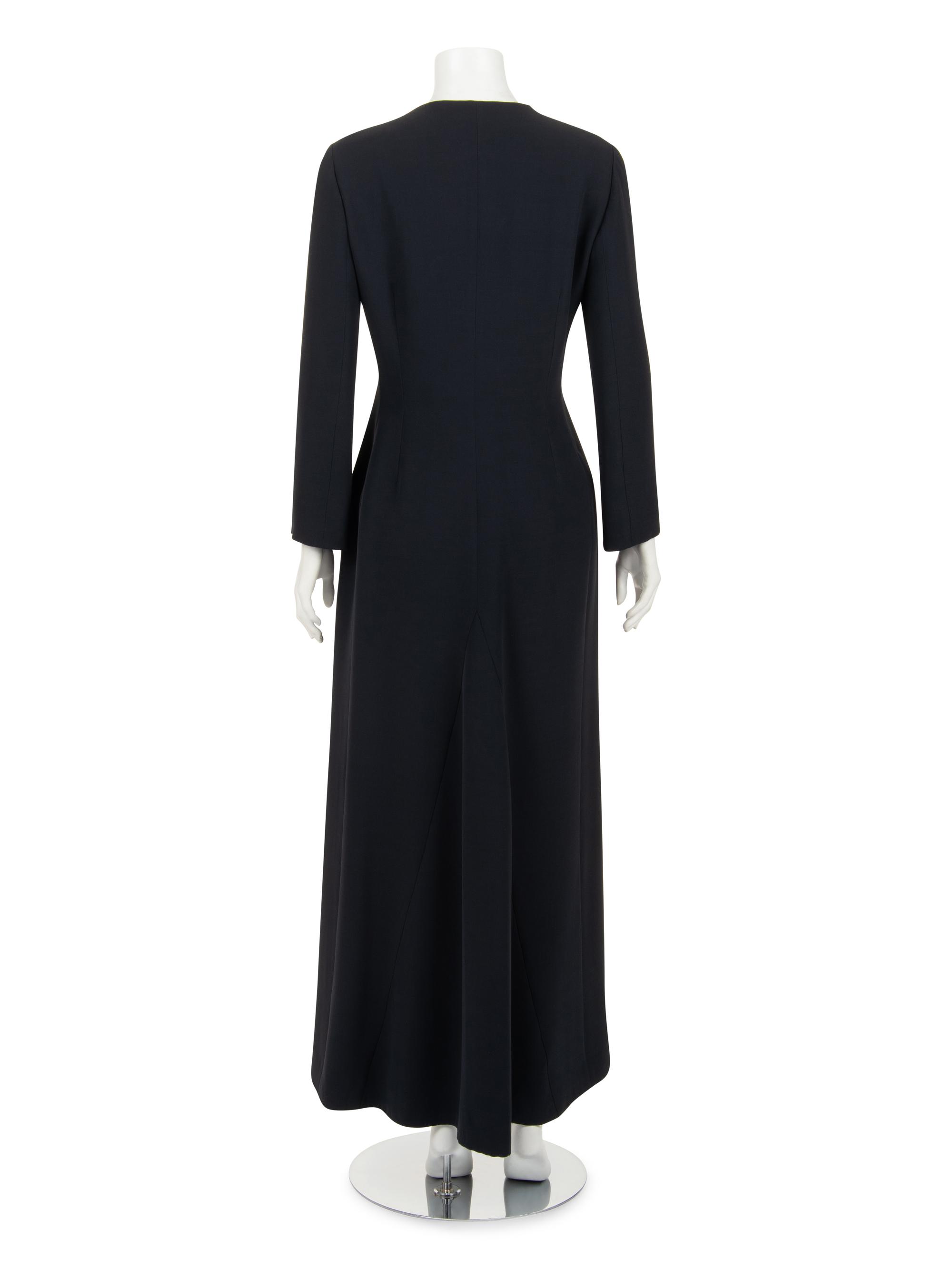 Christian Dior Silk Crepe Button Down Dress