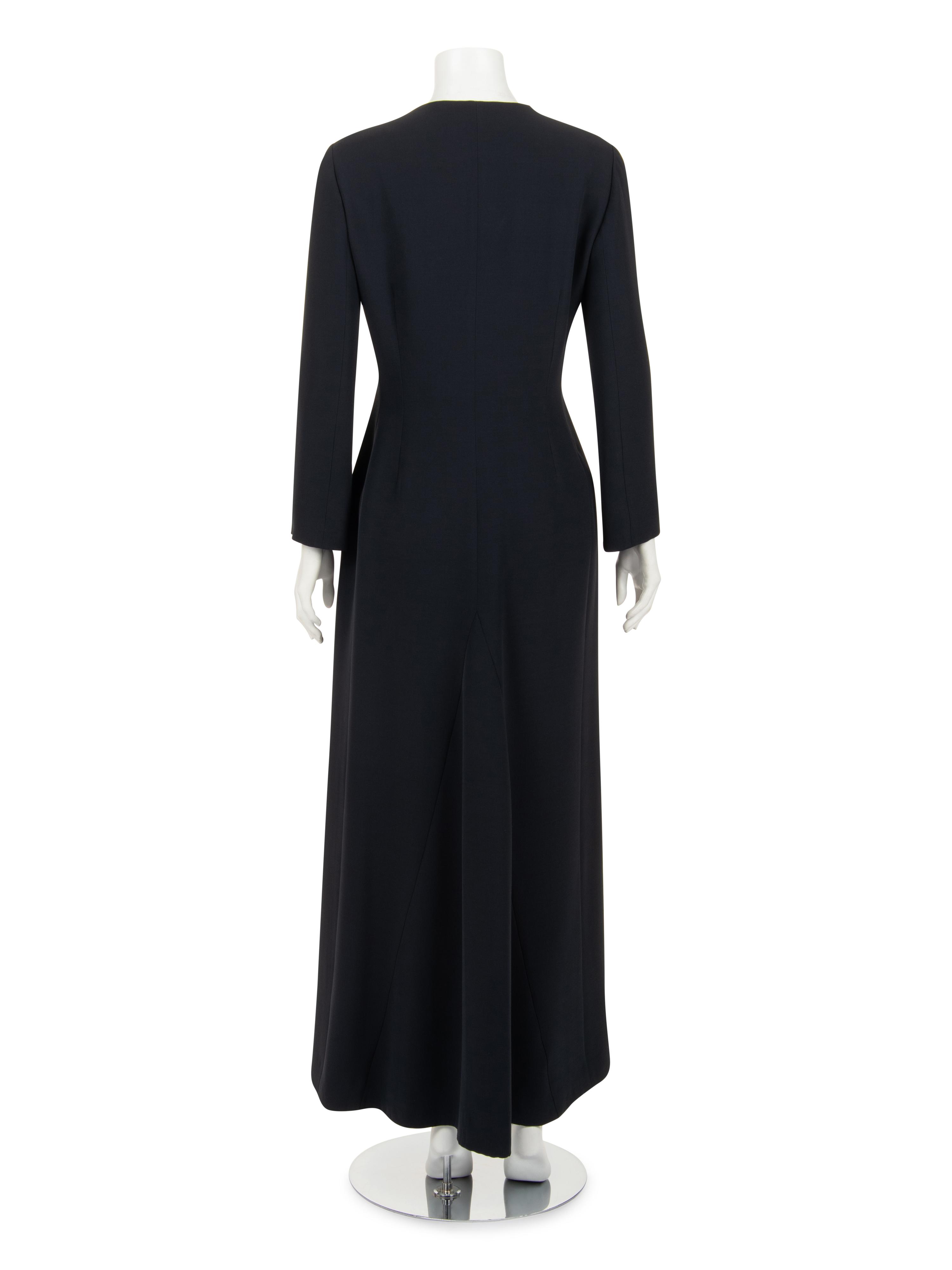 Christian Dior Silk Crepe Button Down Dress