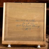 A Walnut and Curly Maple Desk and Bookcase by Jacob Werrey (1838-1893)