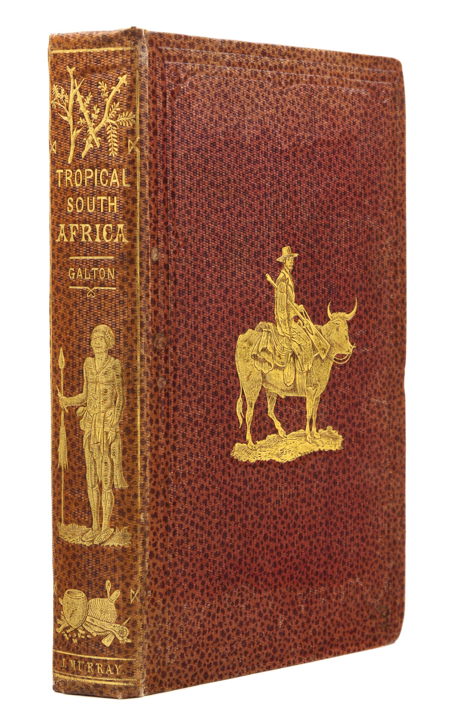 [TRAVEL & EXPLORATION]. GALTON, Francis, Sir (1822-1911). The Narrative of an Explorer in South Africa. London: John Murray, 1853.