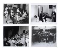 [EARLY PHOTOGRAPHY] -- [MUSIC]. A collection of 79 photographs of jazz musicians, bands, and vocalists. Ca mid 20th century.