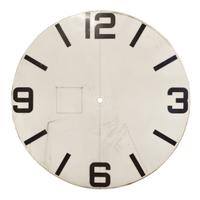 A Clock Face 70" W x 1" D x 70" H — United States, Circa 1900