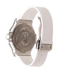 HUBLOT, STAINLESS STEEL AND DIAMOND LIMITED EDITION REF. 361 742885 'BIG BANG' WRISTWATCH