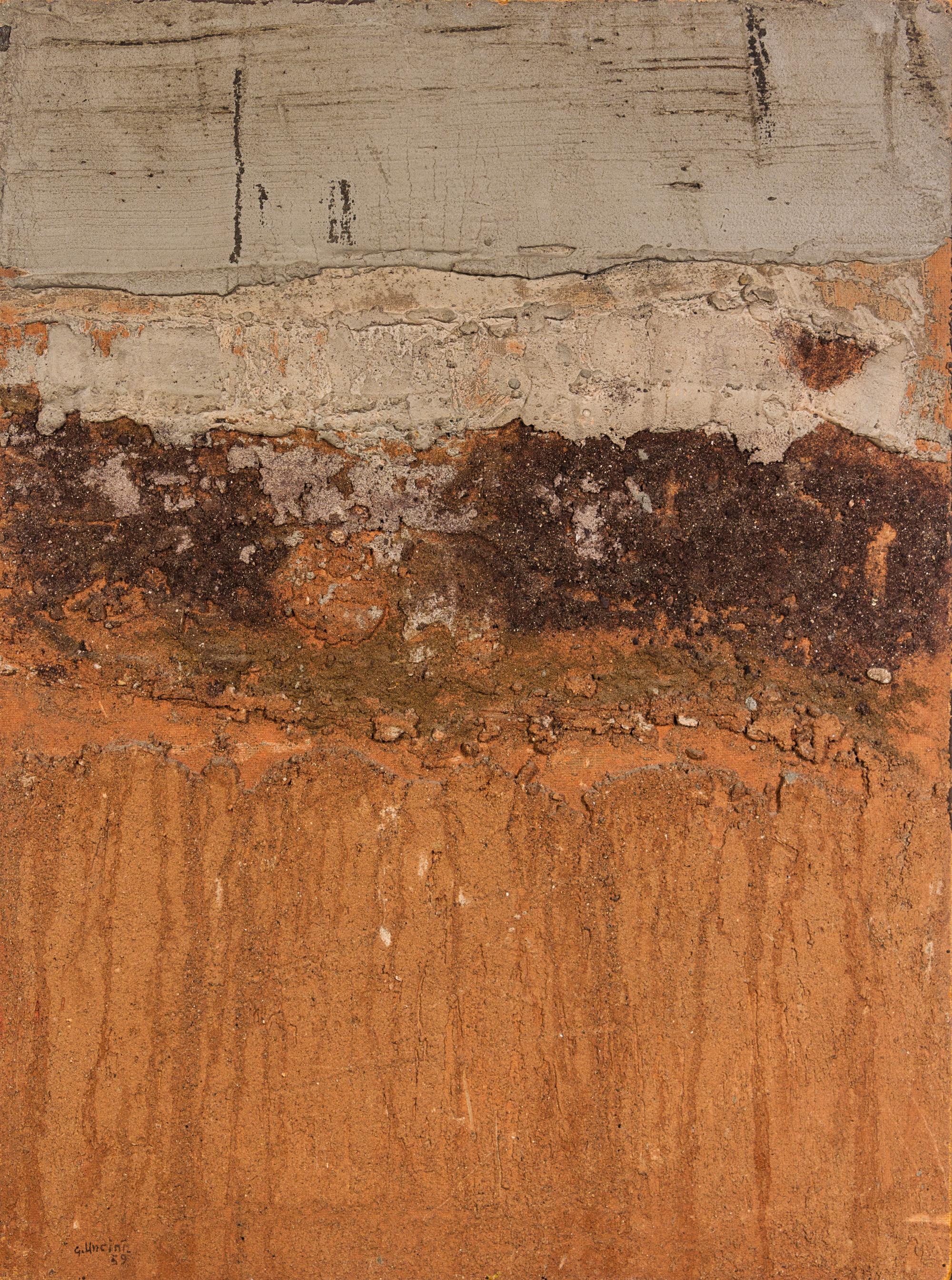 Giuseppe Uncini, (Italian, 1929-2008), Untitled, 1959