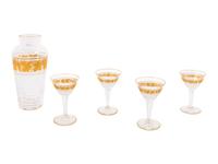 A Glass Drink Service