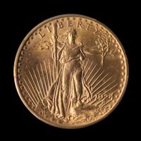 A United States 1924-D St. Gaudens $20 Gold Coin