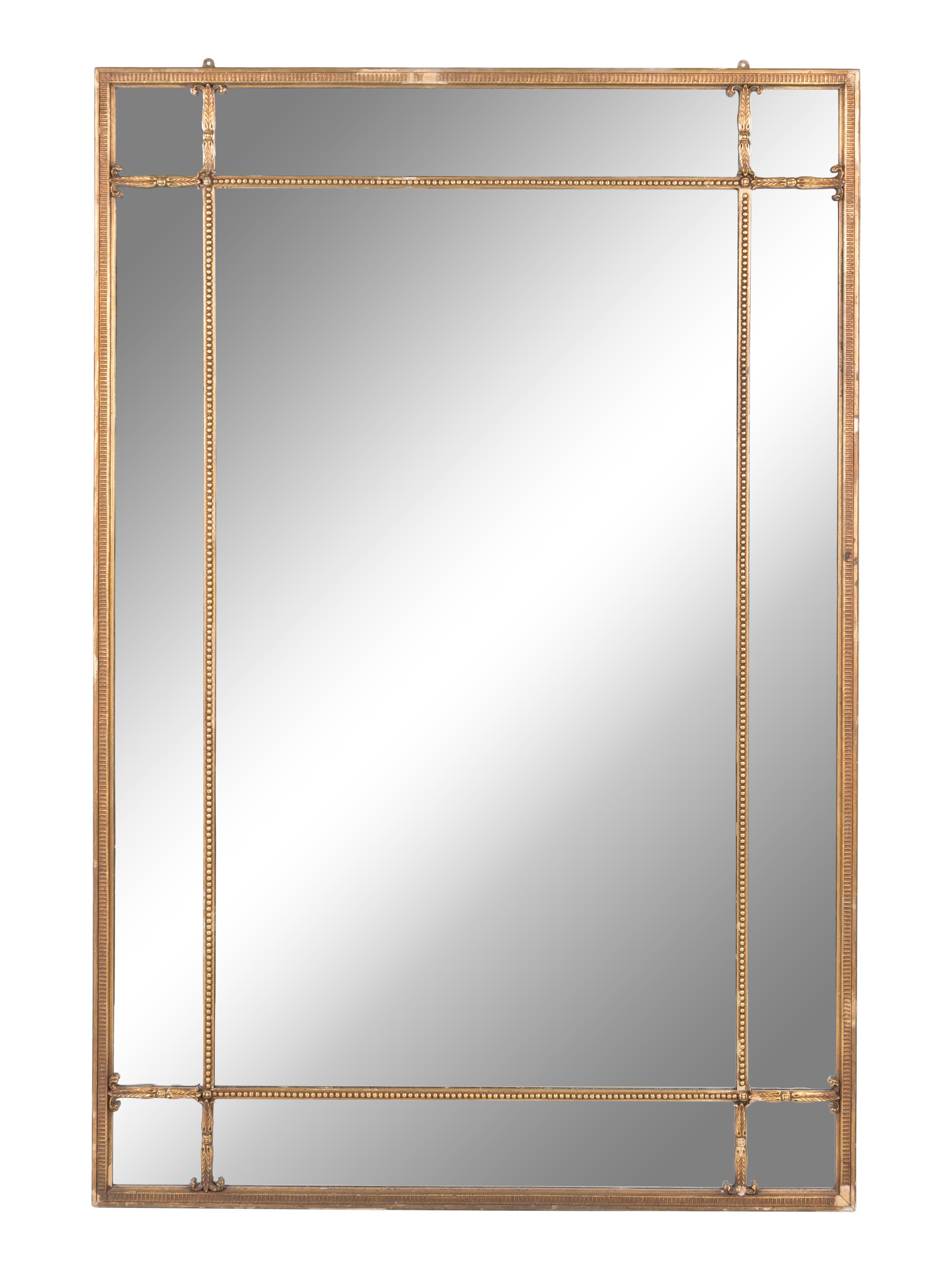 A Set of Three Large Giltwood Mirrors