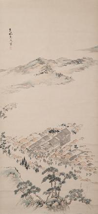 Two Japanese Hanging Scrolls