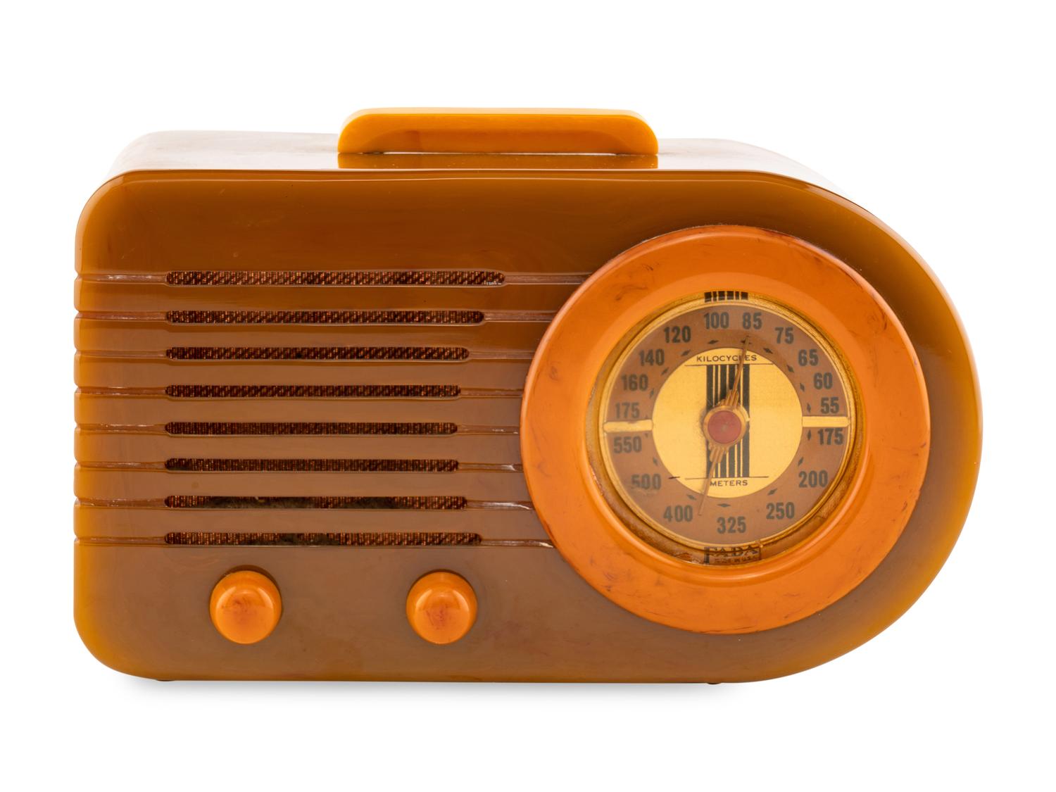 A Fada Bullet 115 Streamliner Radio