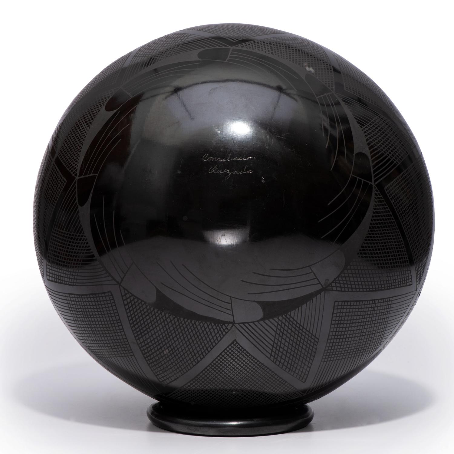 Blackware Pottery Jar