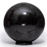 Blackware Pottery Jar