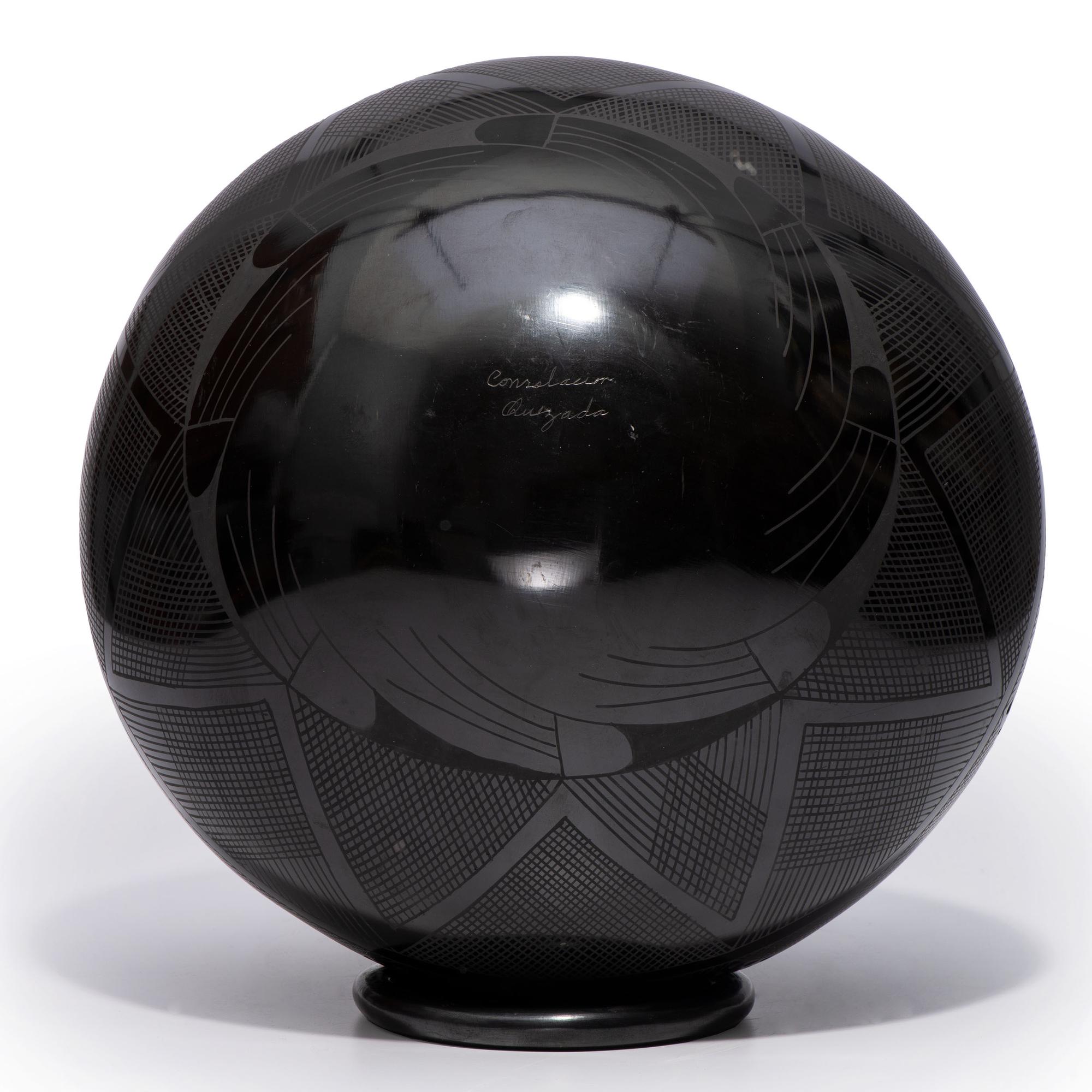 Blackware Pottery Jar