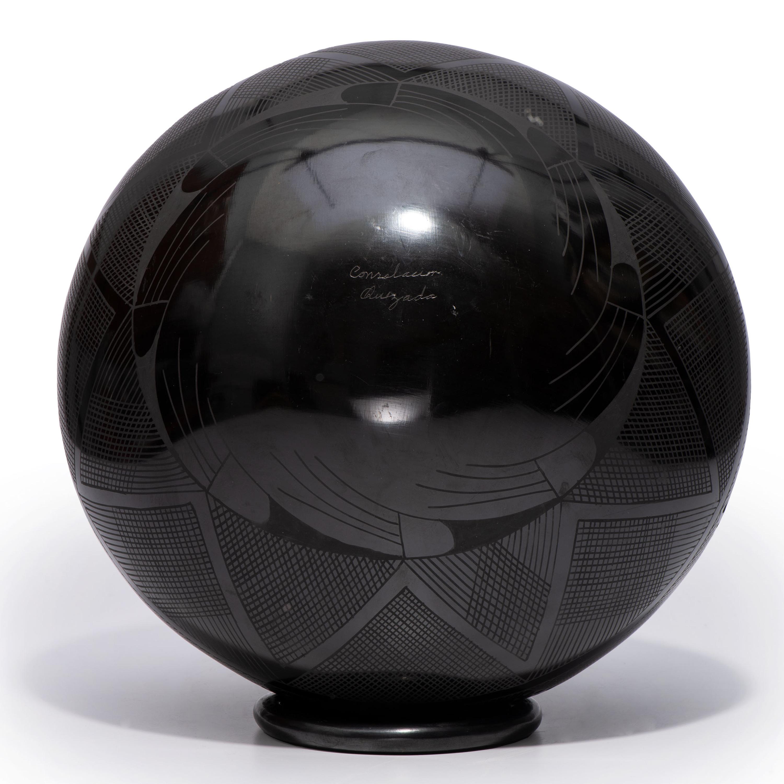 Blackware Pottery Jar