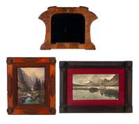 A Group of Tramp Art Frames