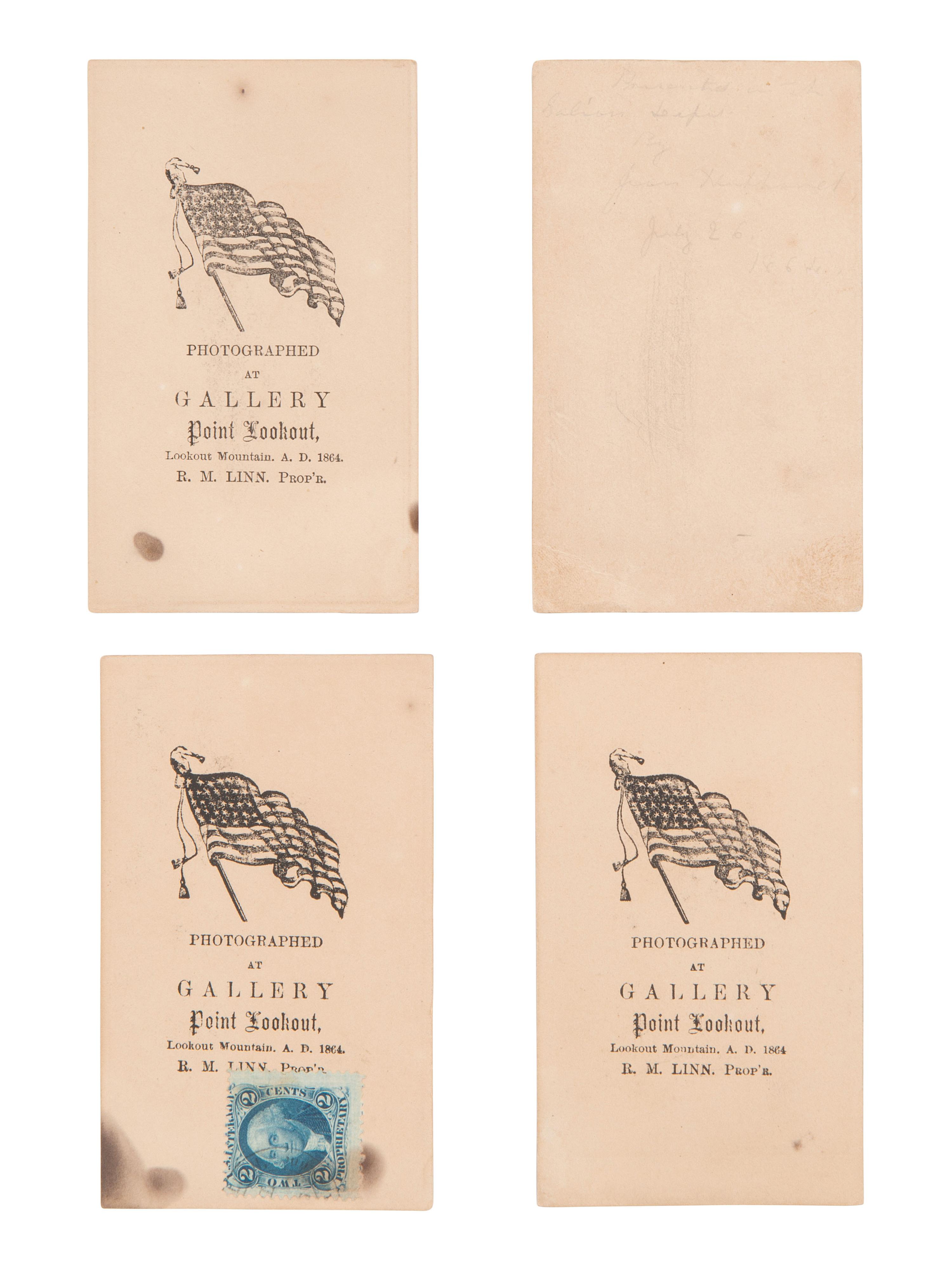 [EARLY PHOTORAPHY]. 20 views of Lookout Mountain in various formats, most by J.B. LINN.