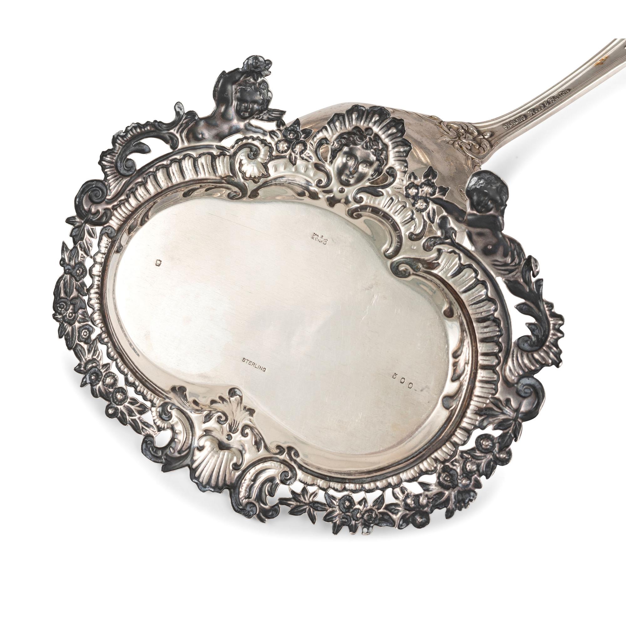 A Collection of Silver Serving Wares