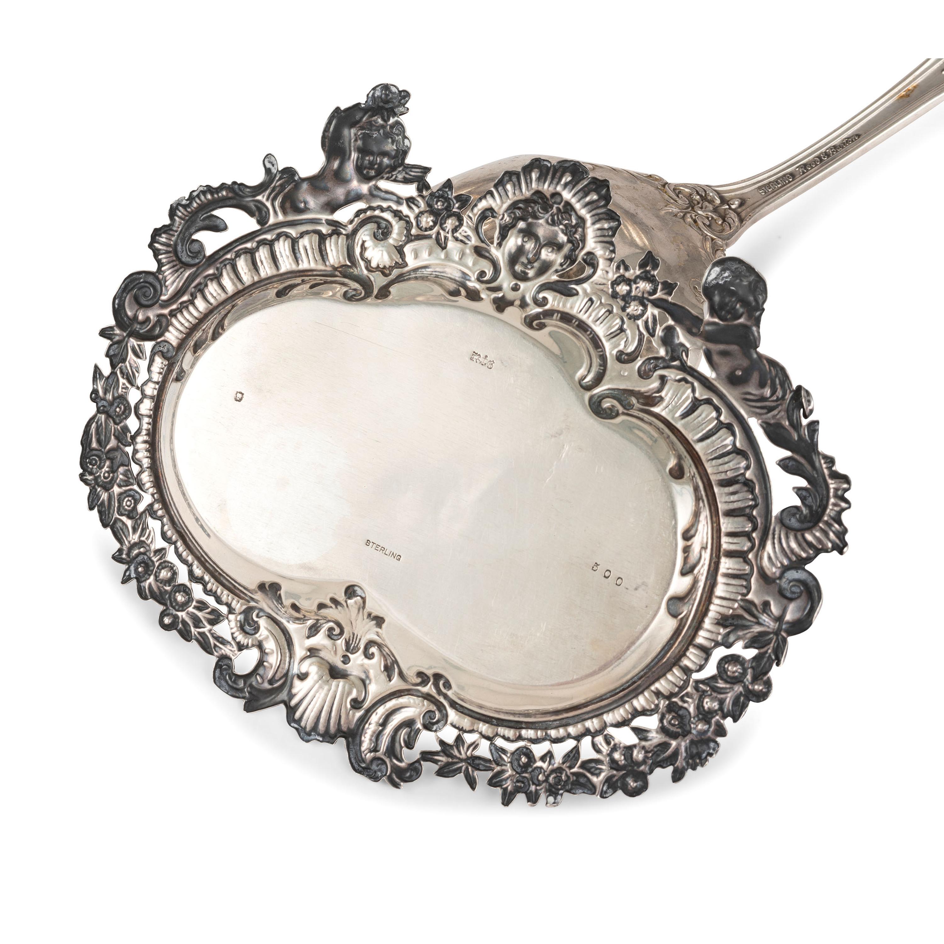 A Collection of Silver Serving Wares
