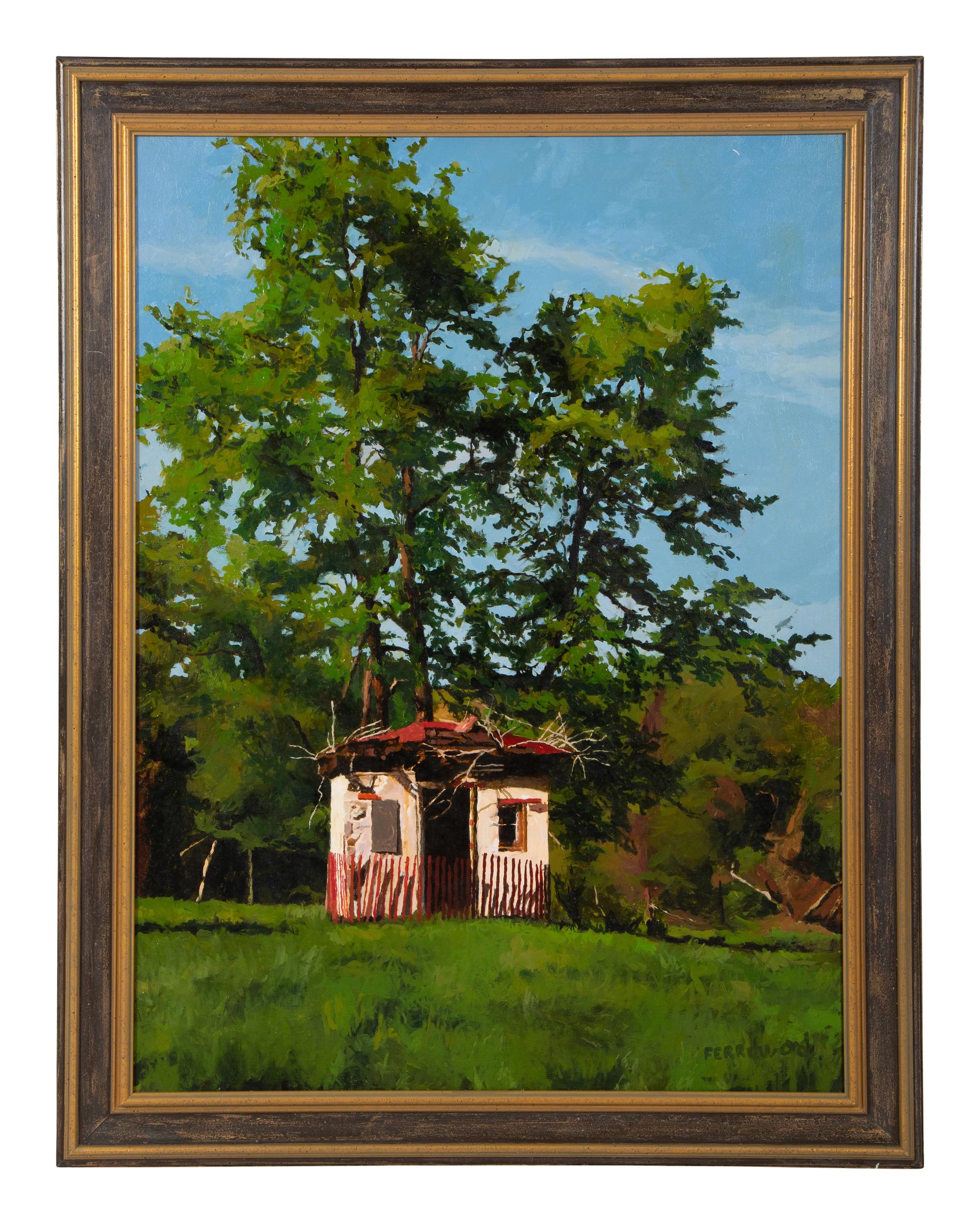 Untitled 'Cottage in a Landscape"