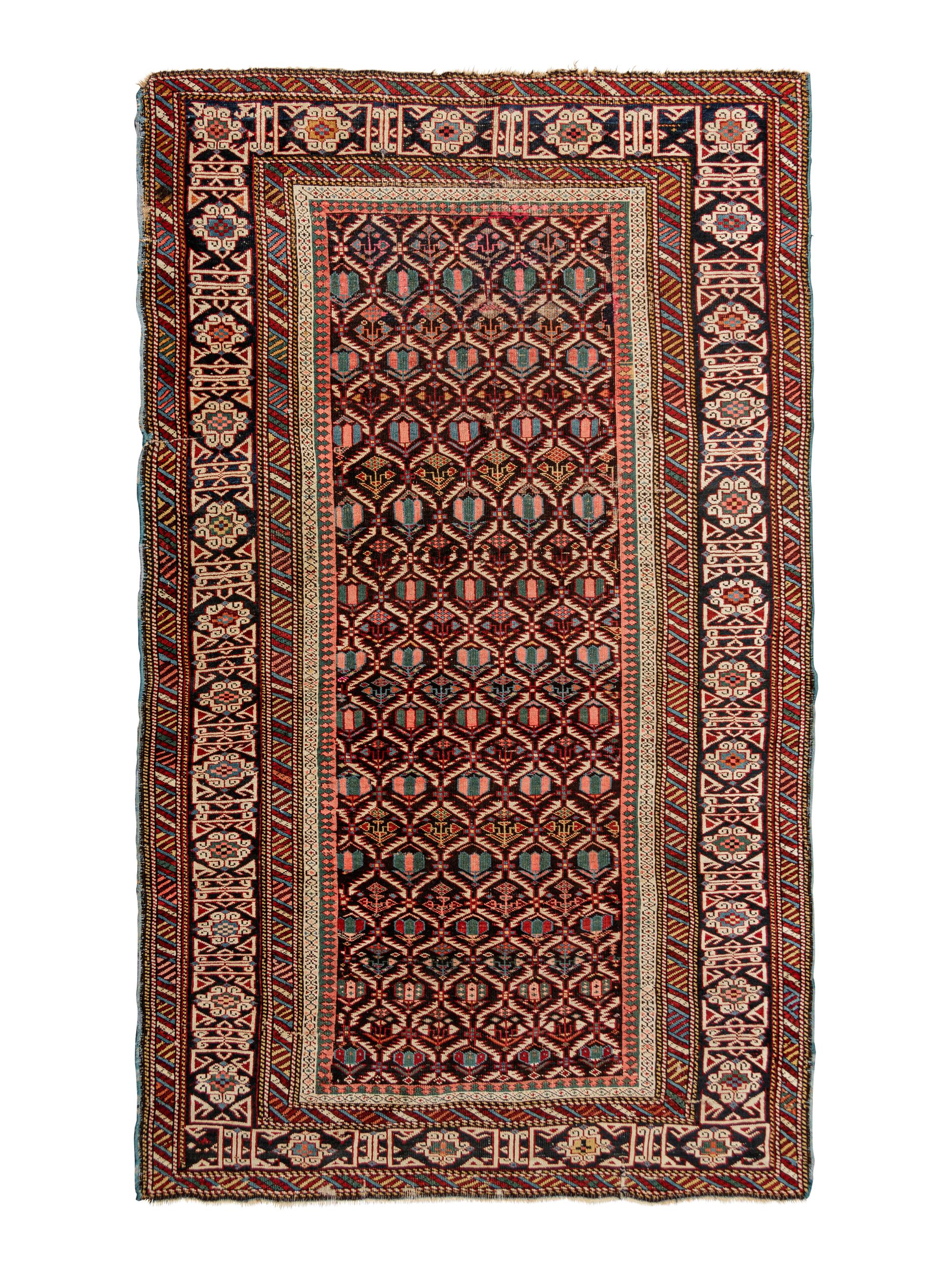 A Kuba Wool Rug