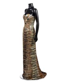 Balestra Evening Dress with Shoes, 1980s