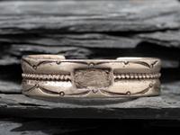Navajo Ingot Cuff Bracelet, Collected by Hoffman Birney (1891-1958)