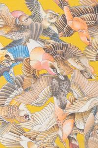 Three Hermès 90cm Silk Chiffon Scarves