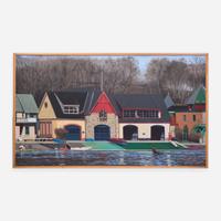 Joseph Sweeney (American, b. 1950) Early Spring Rowing