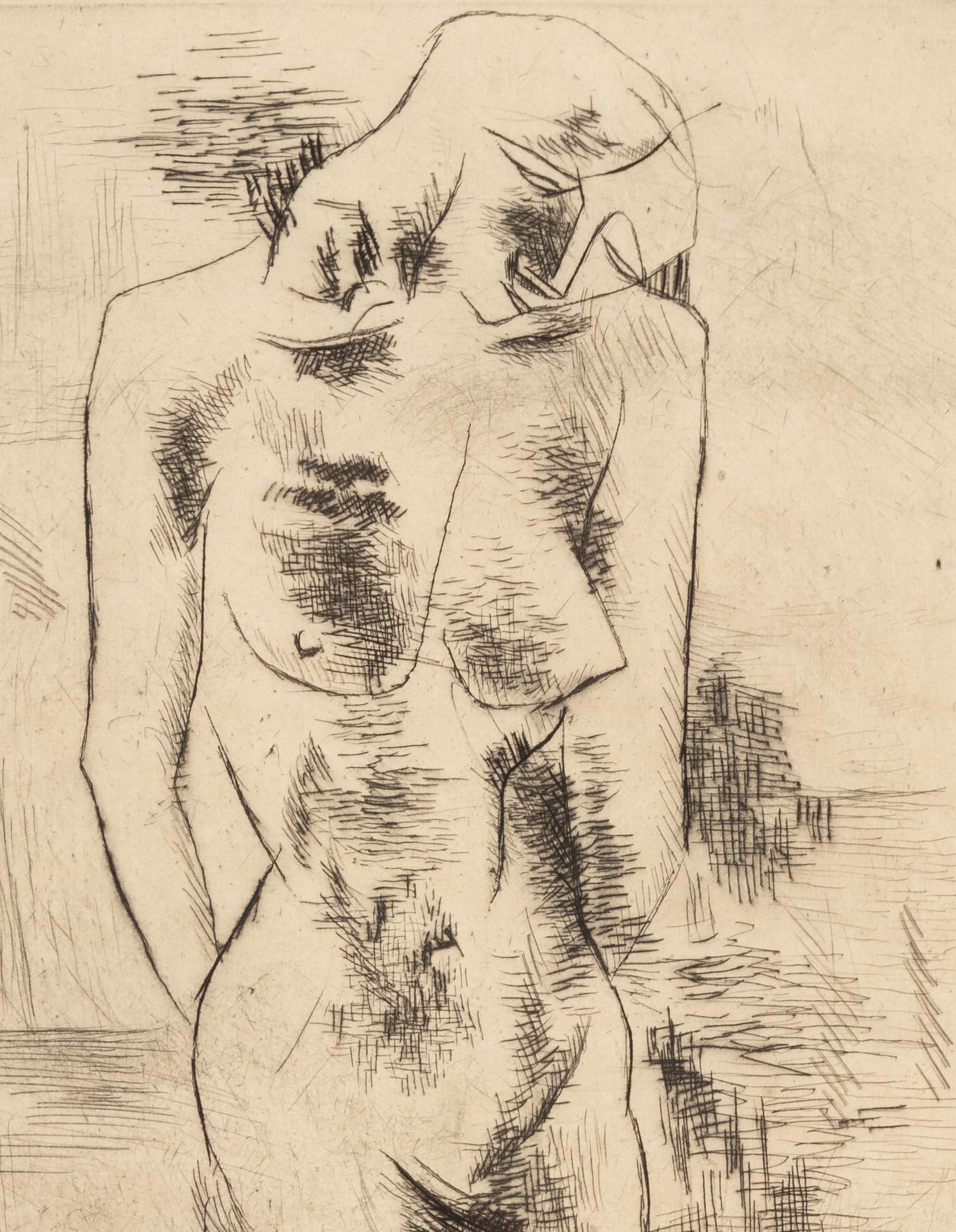 Etude de nu, 1907-1908