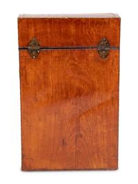 A George III Satinwood and Marquetry Knife Box