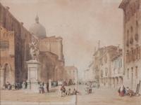Edward T. Pritchett, (British, 1808-1894), Italian Cityscape