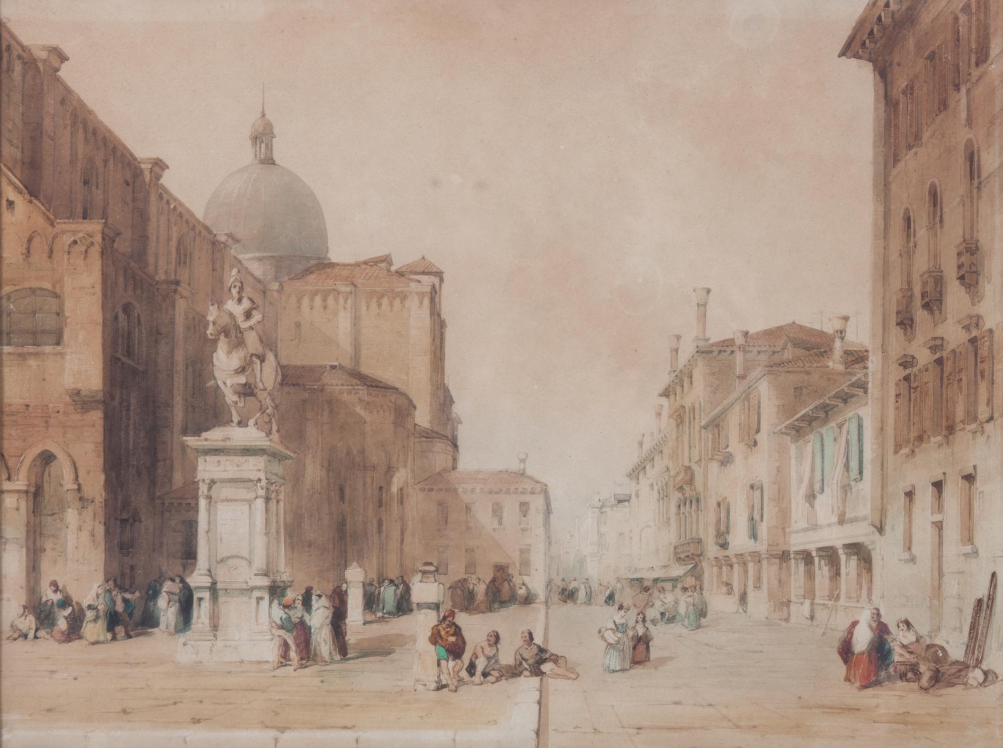 Edward T. Pritchett, (British, 1808-1894), Italian Cityscape