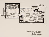 Blueprints of T.V. Show Homes (four works)