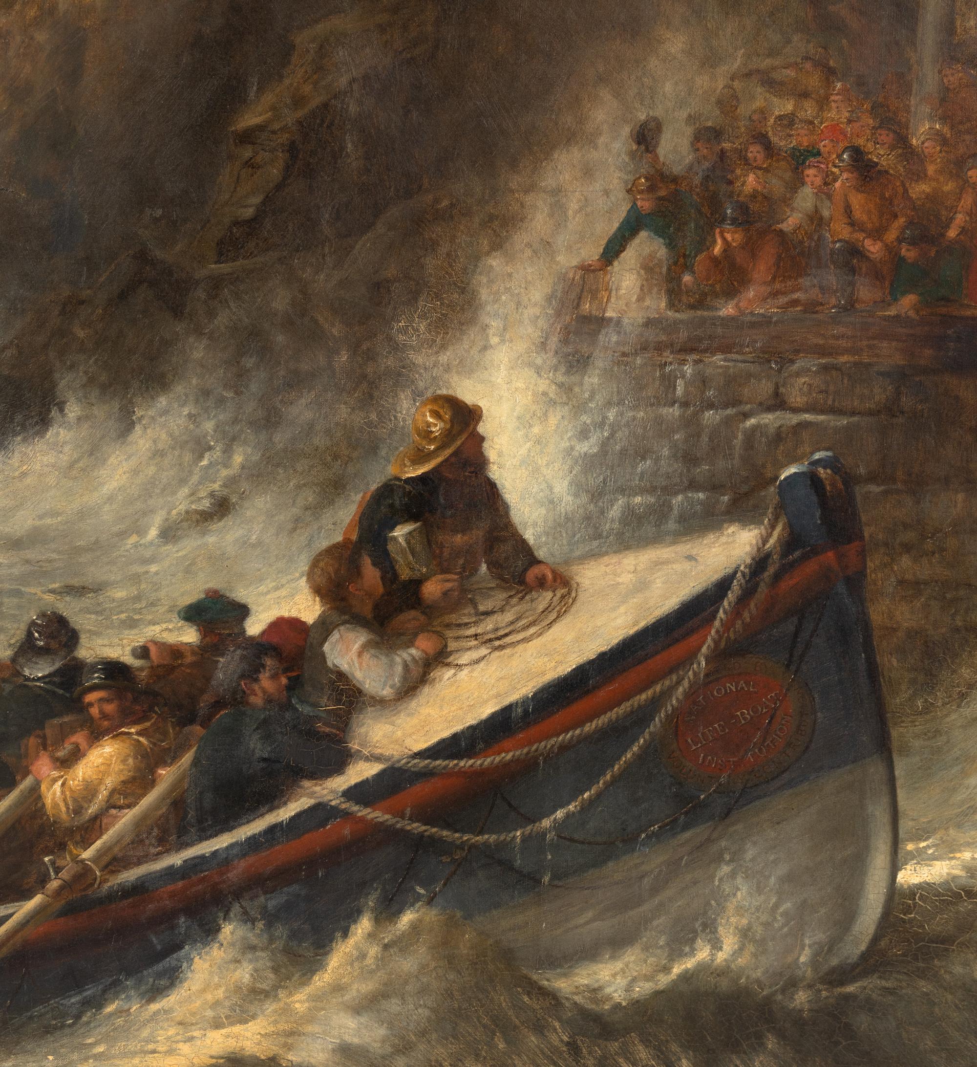 The Return (Saved from the Wreck) , 1859