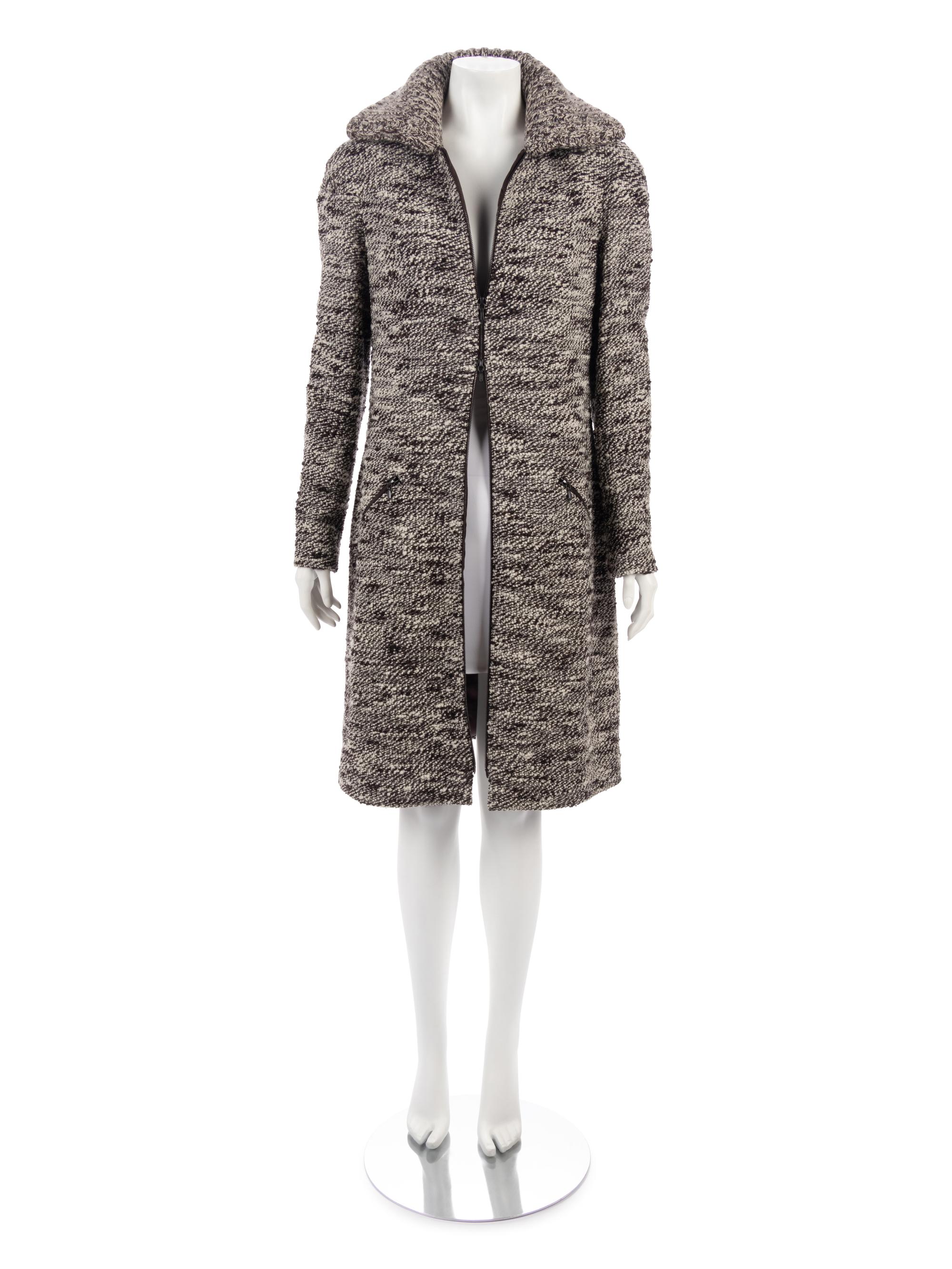Chanel Tweed Zippered Coat, Fall 2004