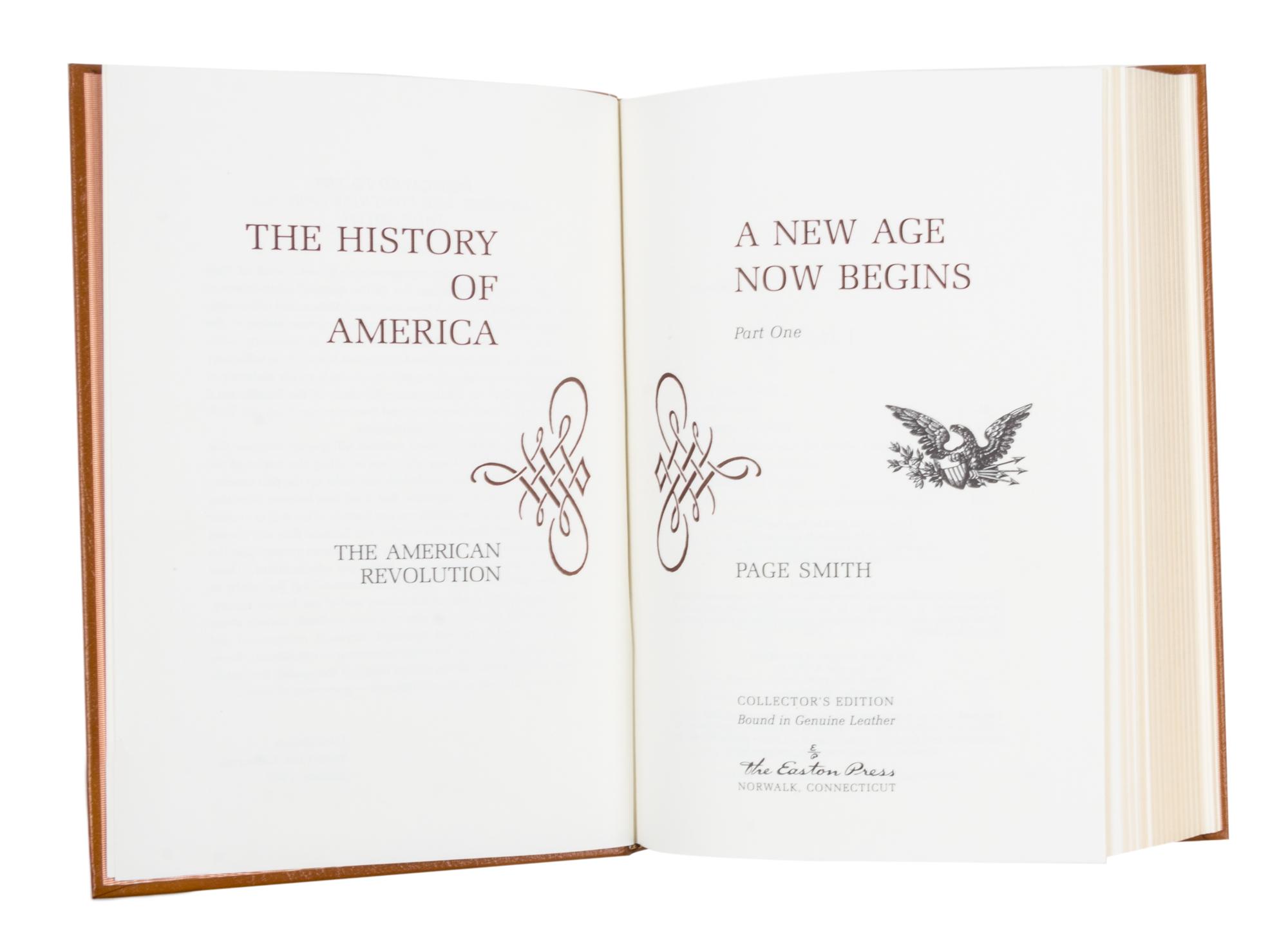 SMITH, PAGE. History of America. Norwalk, 1997.