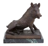 Joseph Victor Chemin, (French, 1825-1901), Boar