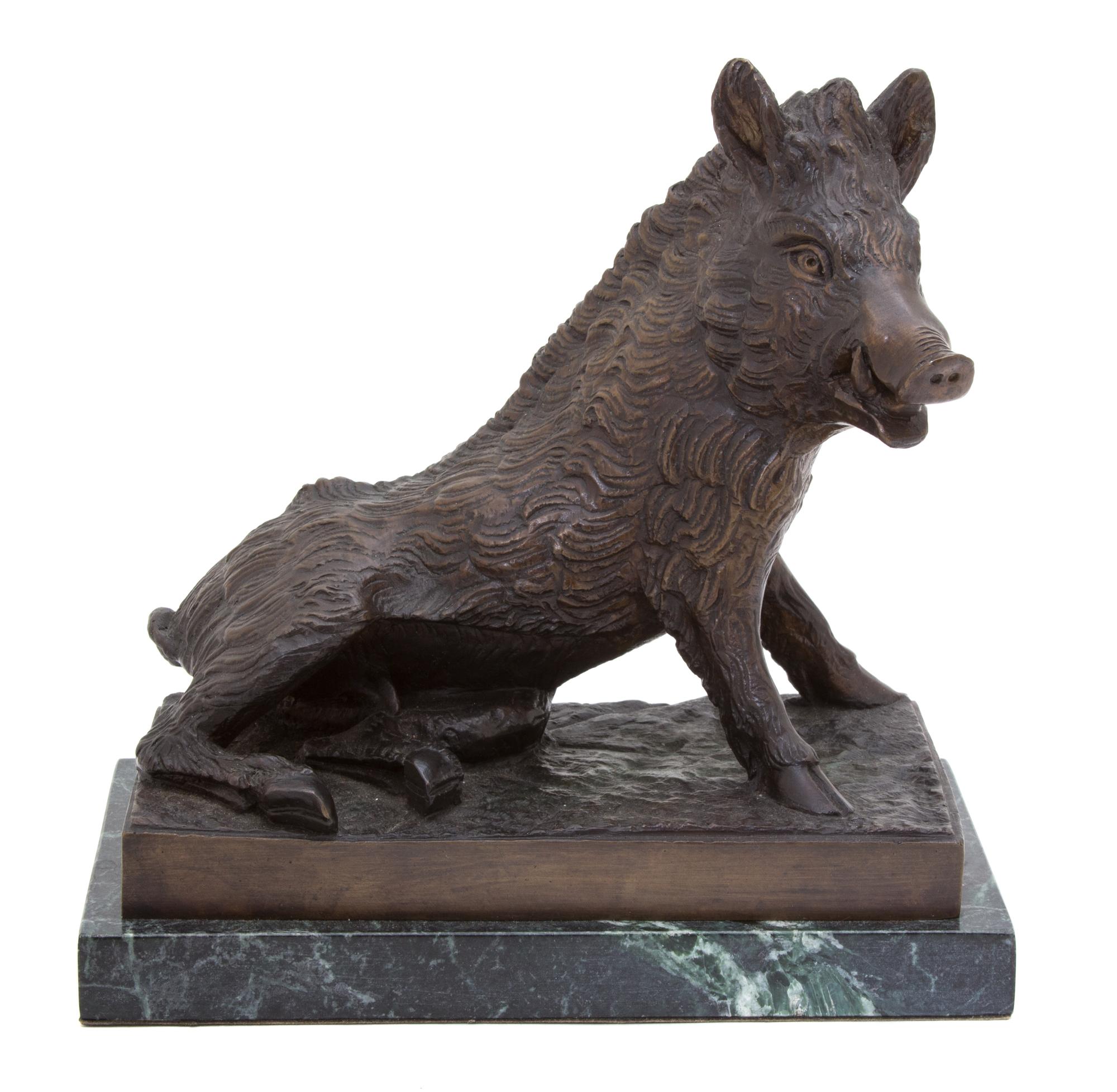 Joseph Victor Chemin, (French, 1825-1901), Boar