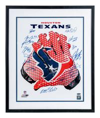 A Large Group of Signed Autograph Football Items Including Hall of Famers and Notables
