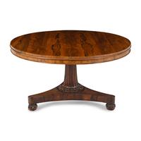 A William IV Rosewood Breakfast Table