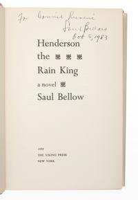 BELLOW, Saul (1915-2005). A group of 3 works, comprising: