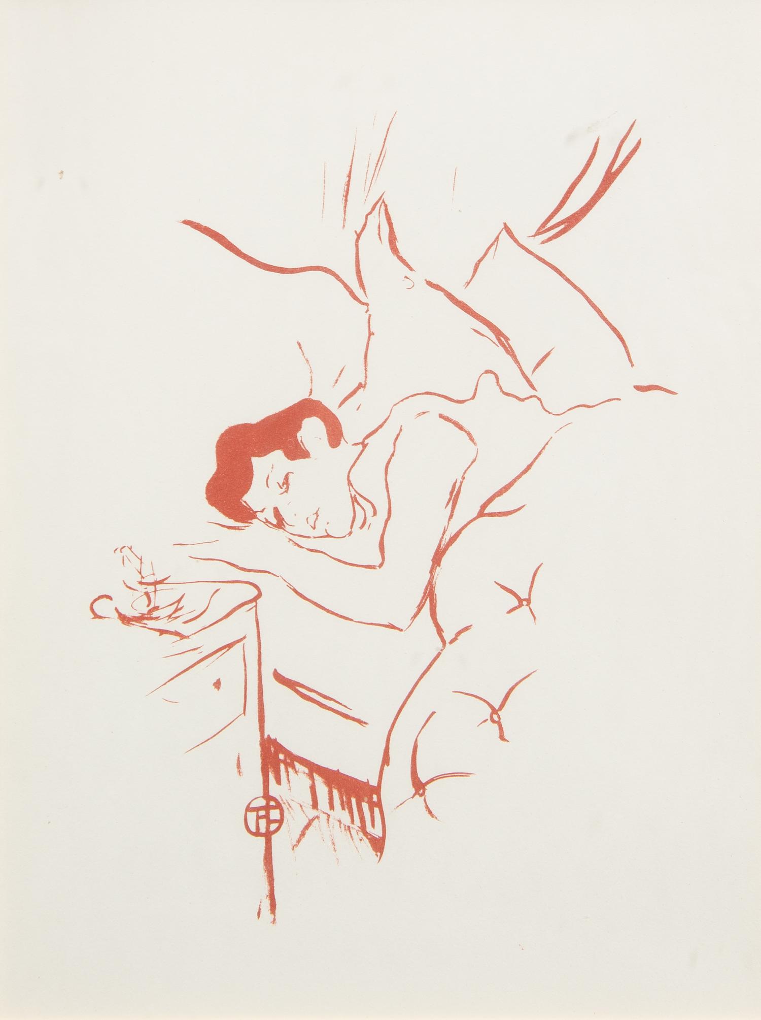 Henri de Toulouse-Lautrec, (French, 1864-1901) , Ta bouche, 1893
